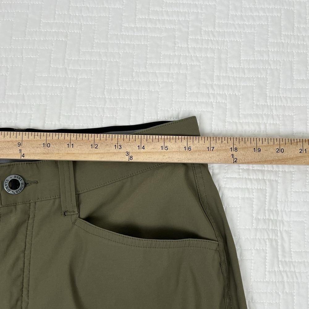 Orvis Pants Adult 34x30 Green Cargo Tech Performance Stretch Hiking Outdoors Men - Picture 3 of 9